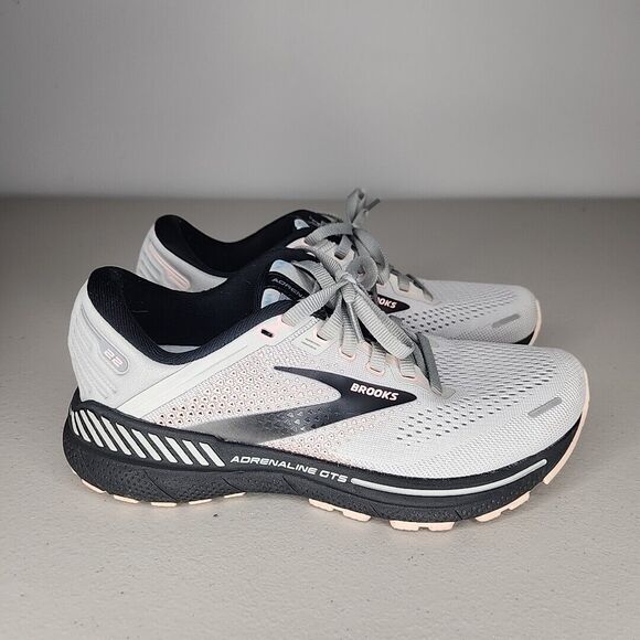 Brooks Adrenaline GTS 22 Women's Size 6.5 B (Medium) Running Shoes Sneakers Gray - Picture 5 of 10